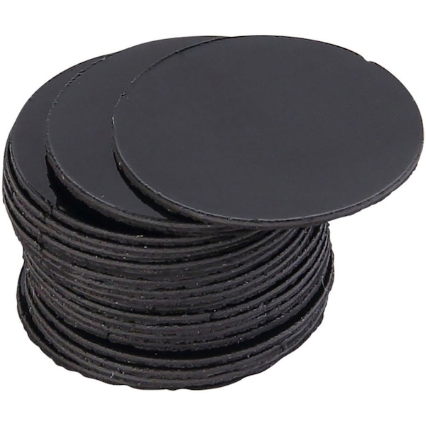 Mastervision Magnetic Color Coding Dots, 20/PK, Black 20PK BVCFM1605 - main